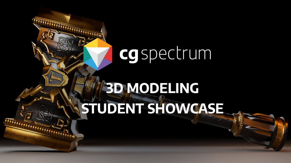 All 3D Modeling Courses Online 3D Modeling School CG Spectrum