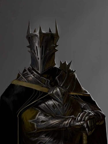 Black Knight: Character Concept Art Demo with Tyler James