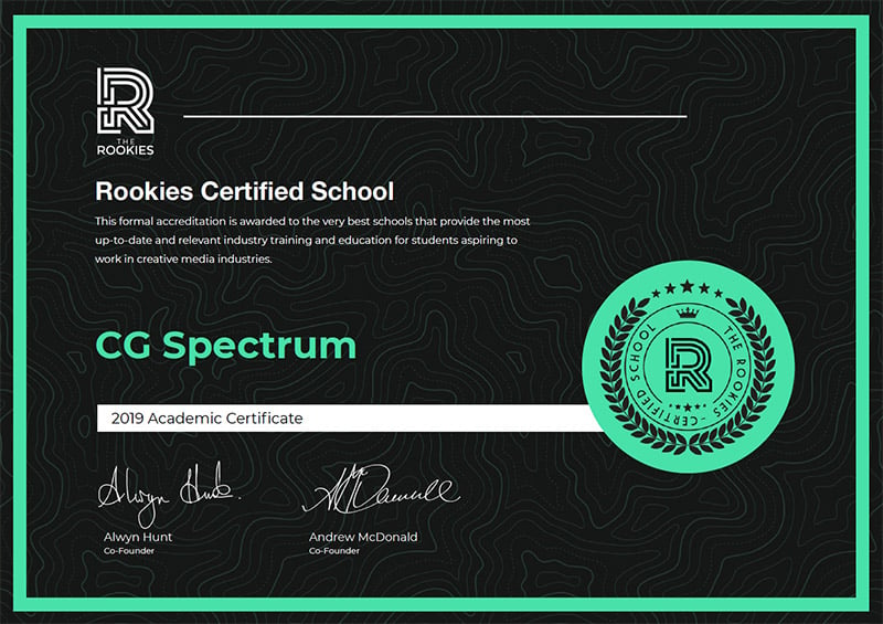 CG Spectrum Certified School Certificate