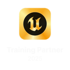 Unreal-Engine-Taining-Partner-Logo-2025-White
