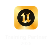 Unreal-Engine-Taining-Partner-Logo-2025-White