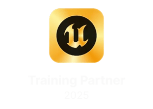 Unreal-Engine-Taining-Partner-Logo-2025-White
