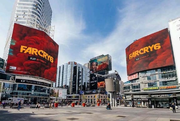 Far Cry 6 billboards in Toronto (from Reddit)