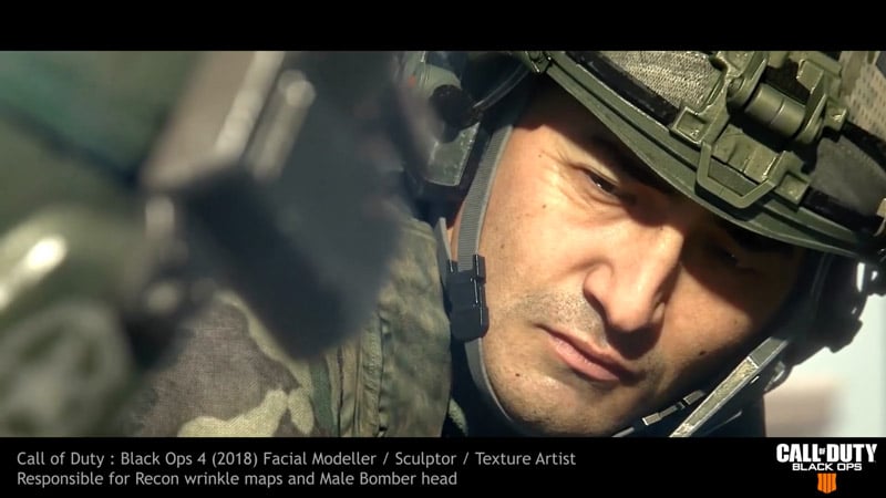 Stephen Clark 3D Modeling Work on Call of Duty