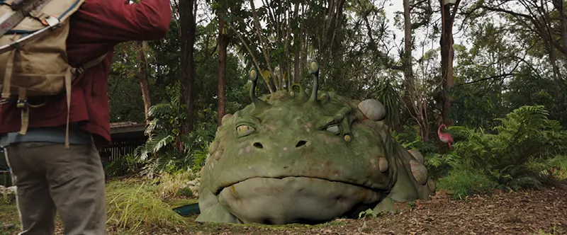 love and monsters vfx giant toad