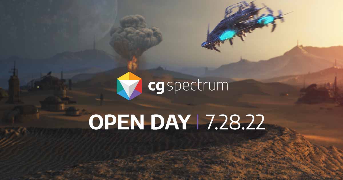 CG Spectrum Open Day 2022 film and game careers