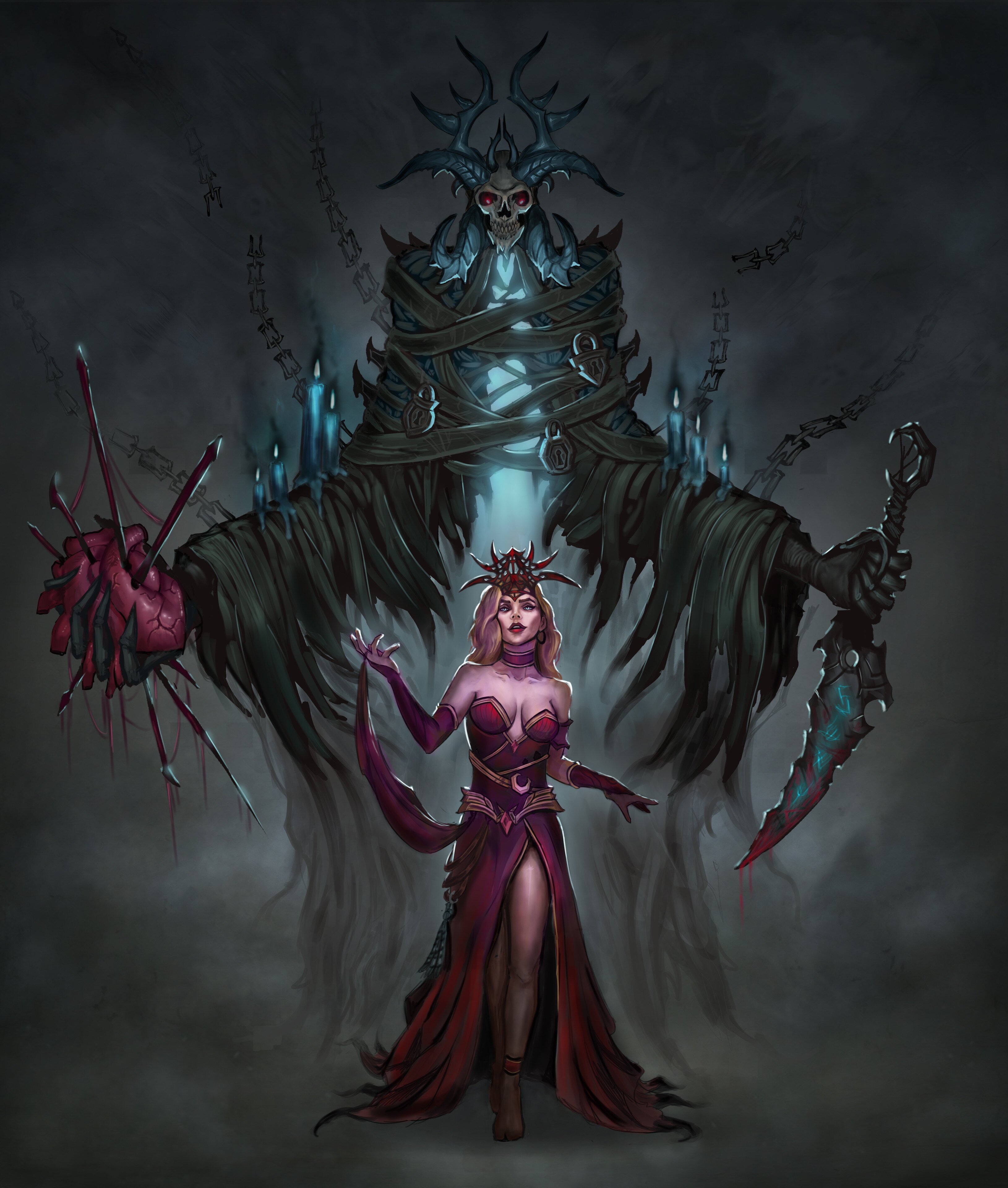 Concept art by a CG Spectrum Institute student